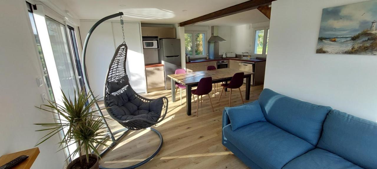 Maison De Vacances 4 Pers Avec Jardin Privatif A 1Km Plage Lines Et 300M De La Mer De Gavres - Ar Pil Jadur Plouhinec  Exterior photo