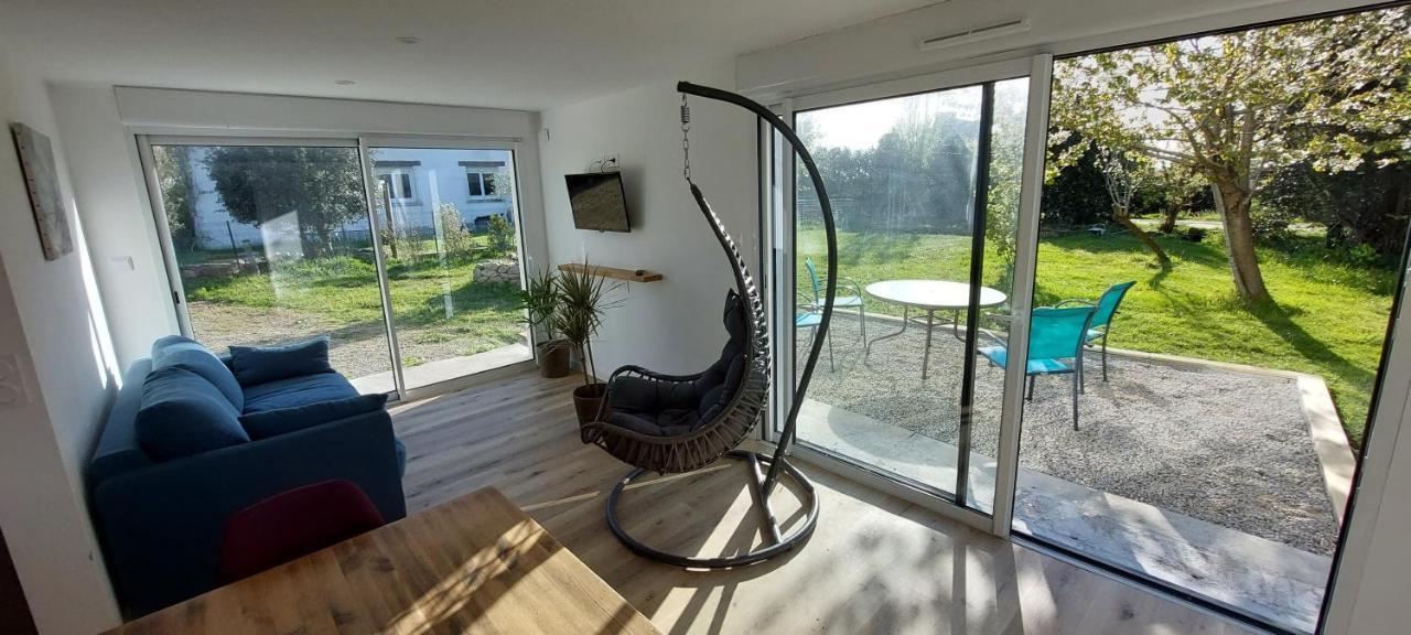 Maison De Vacances 4 Pers Avec Jardin Privatif A 1Km Plage Lines Et 300M De La Mer De Gavres - Ar Pil Jadur Plouhinec  Exterior photo