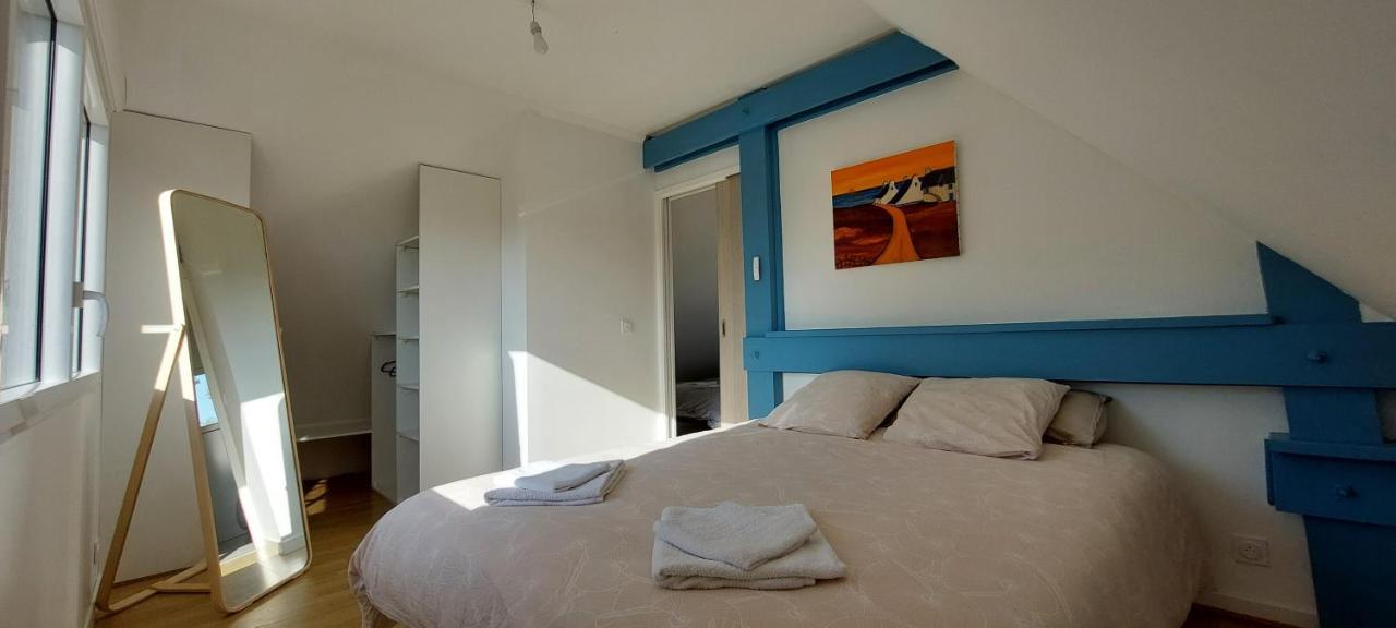 Maison De Vacances 4 Pers Avec Jardin Privatif A 1Km Plage Lines Et 300M De La Mer De Gavres - Ar Pil Jadur Plouhinec  Exterior photo