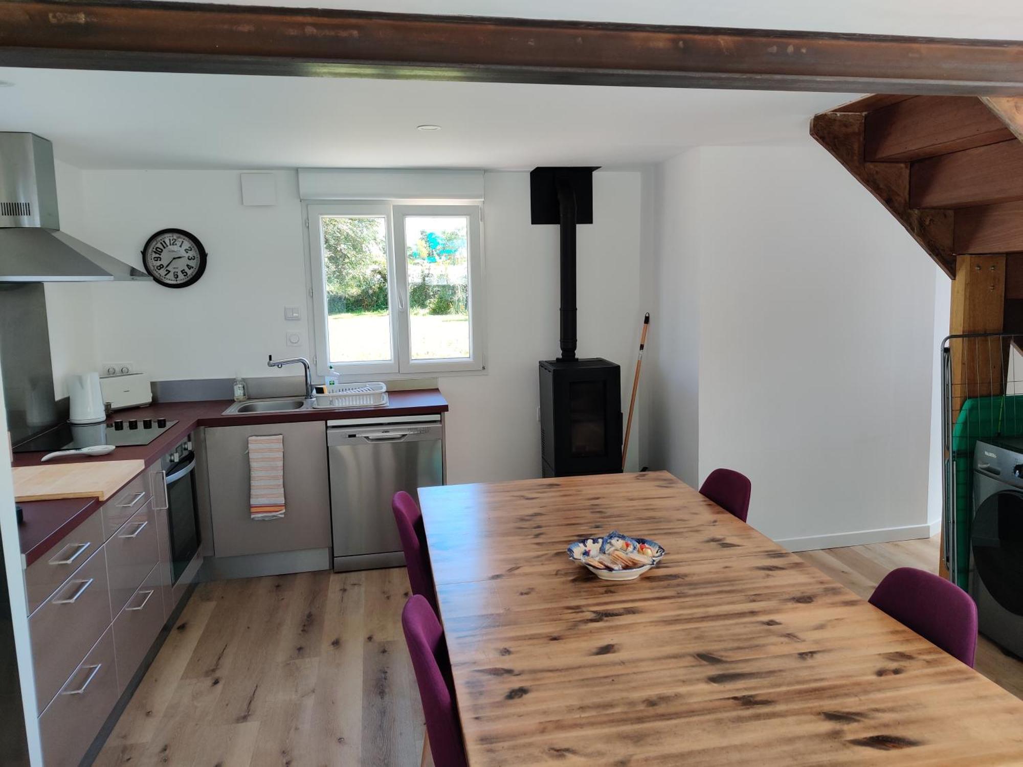 Maison De Vacances 4 Pers Avec Jardin Privatif A 1Km Plage Lines Et 300M De La Mer De Gavres - Ar Pil Jadur Plouhinec  Exterior photo