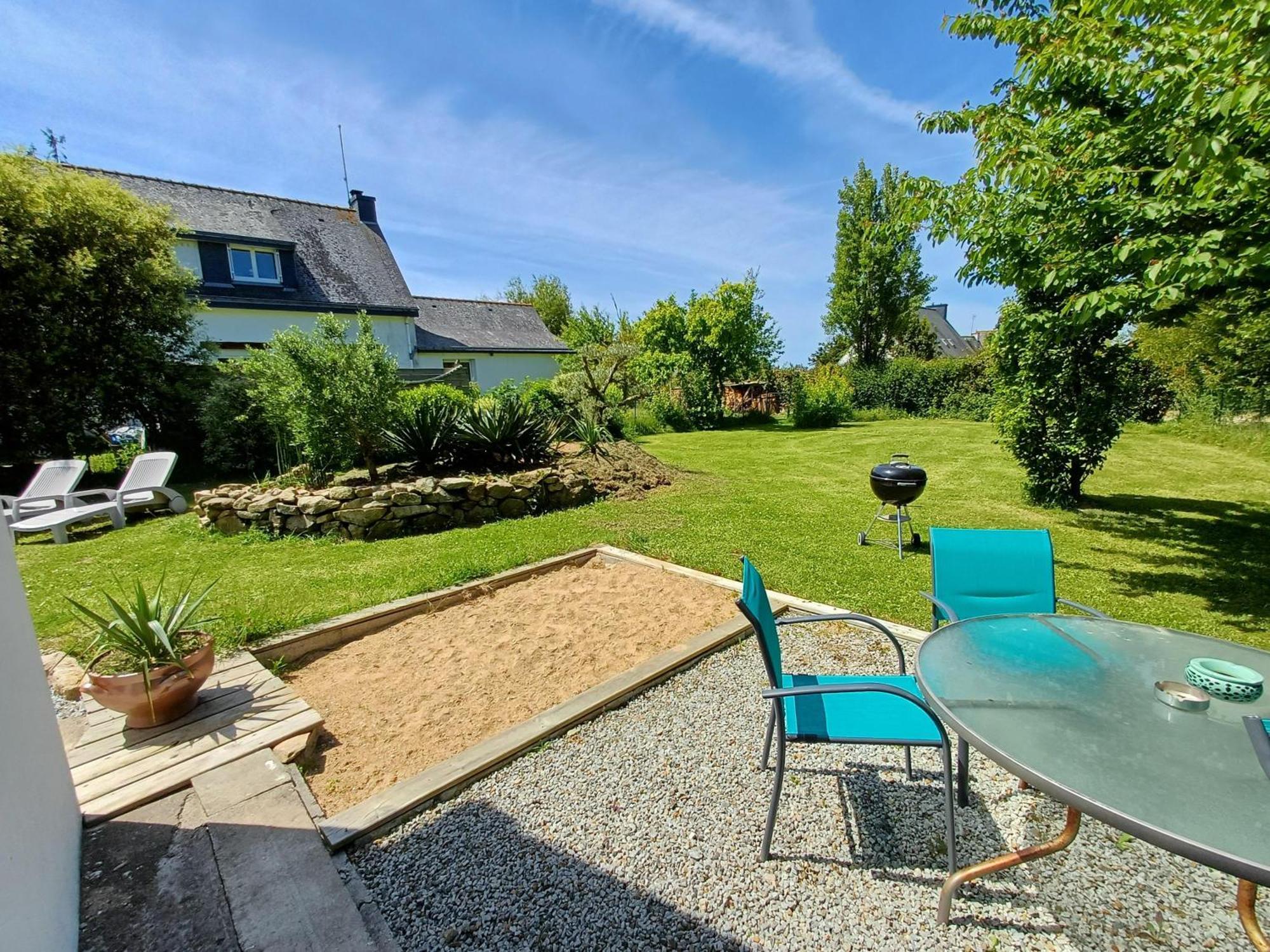 Maison De Vacances 4 Pers Avec Jardin Privatif A 1Km Plage Lines Et 300M De La Mer De Gavres - Ar Pil Jadur Plouhinec  Exterior photo