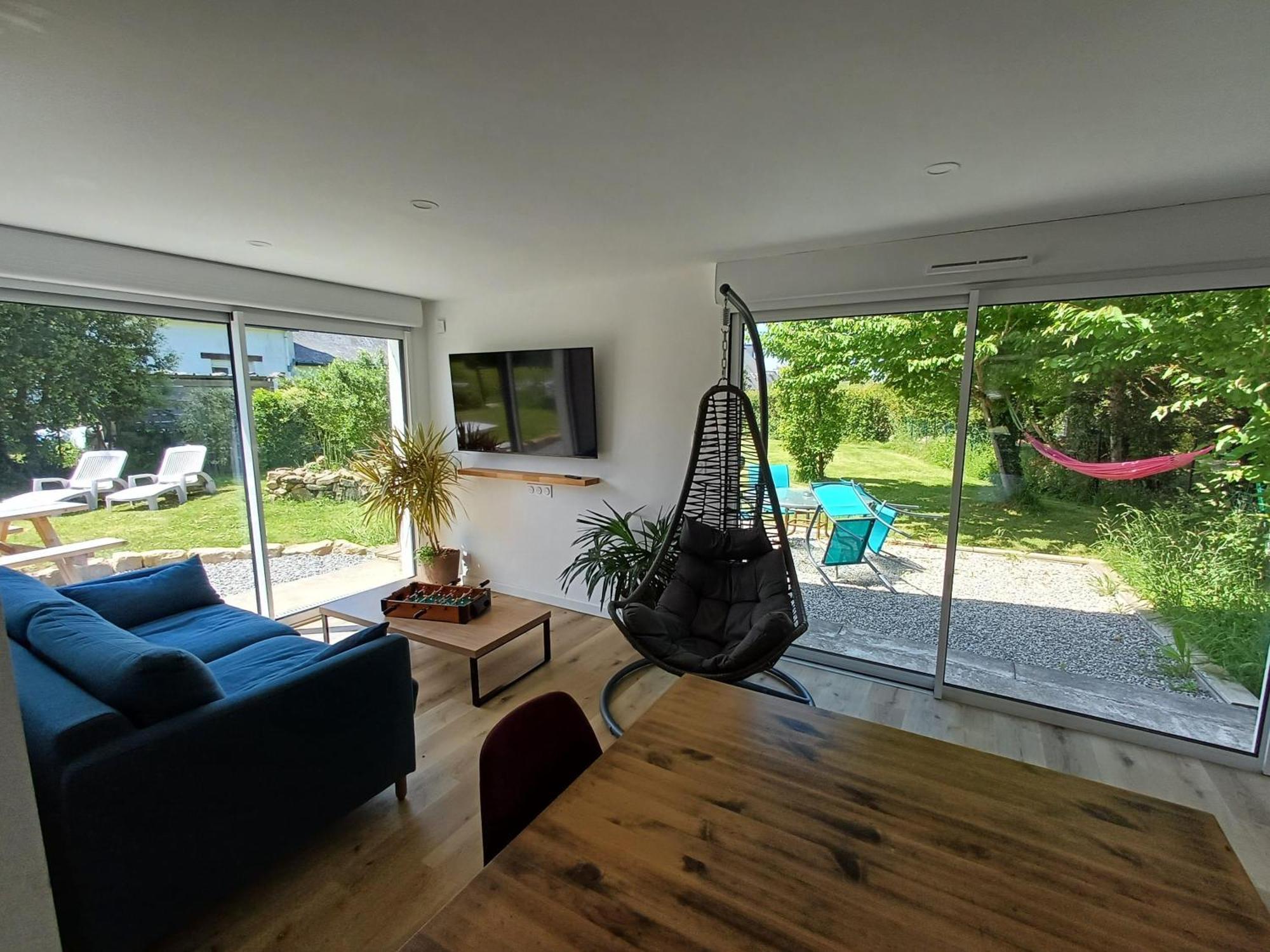 Maison De Vacances 4 Pers Avec Jardin Privatif A 1Km Plage Lines Et 300M De La Mer De Gavres - Ar Pil Jadur Plouhinec  Exterior photo