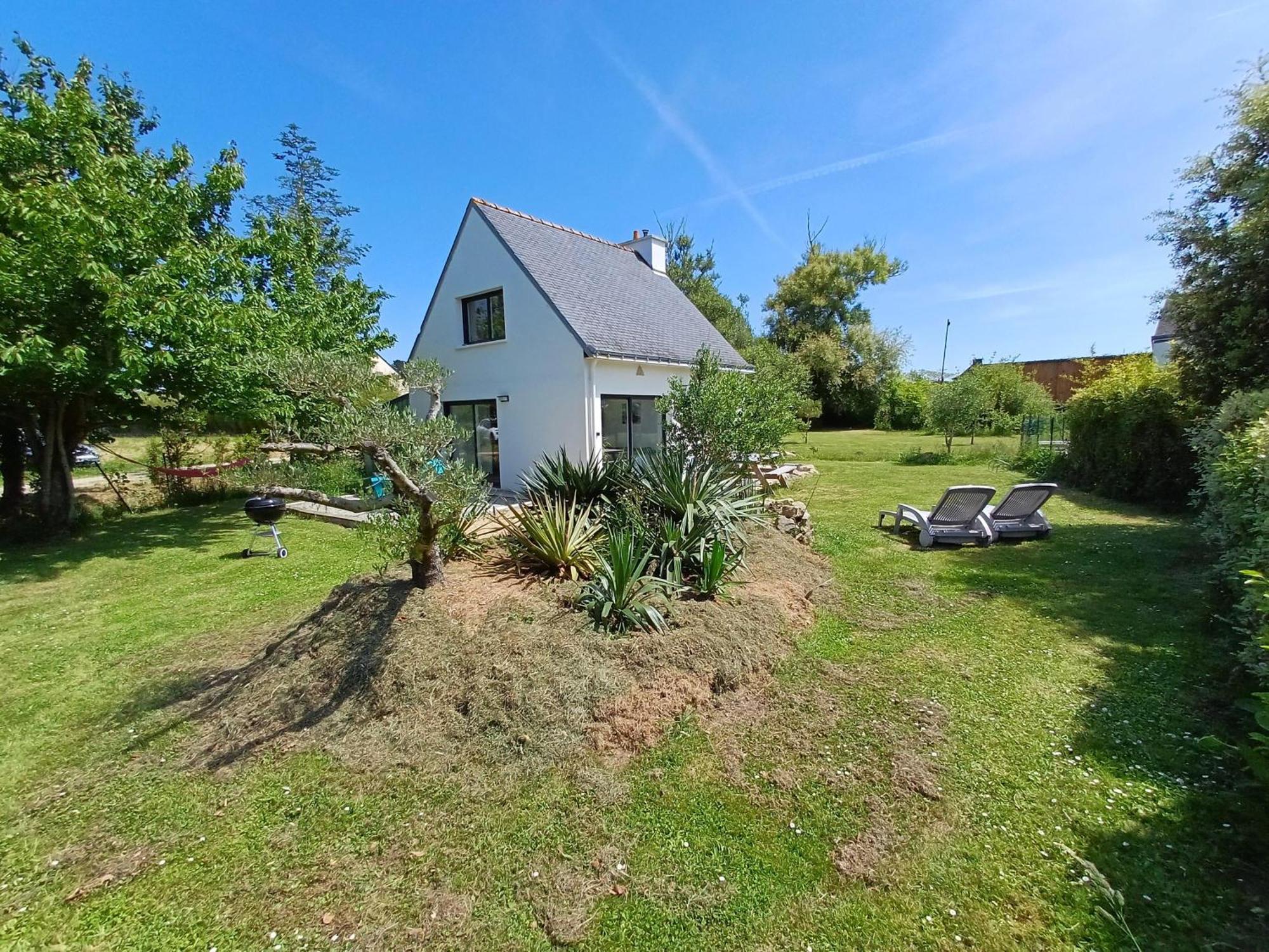 Maison De Vacances 4 Pers Avec Jardin Privatif A 1Km Plage Lines Et 300M De La Mer De Gavres - Ar Pil Jadur Plouhinec  Exterior photo